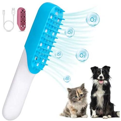 Aleath Dog Brush Cat Brush Pet Grooming Brush, Massage Hair Comb - Healthy Combing & Pressure-Relief Massage & Get Away Odor, Makes Your Dog Cat Being More Cozy