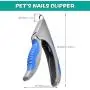 TMOLL BELLE Dog Nails Clippers and File, Professional Pet Grooming Tool, Razor Sharp Blades, Safety Guard to Avoid Overcutting, Design for Small Medium Large Dogs Cats TMOLL BELLE Dog Nails Clippers and File, Professional Pet Grooming Tool, Razor Sharp Blades, Safety Guard to Avoid Overcutting, Design for Small Medium Large Dogs Cats