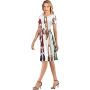 Children and Adults - Flat Design Style Set of Isolated Characters - Russia,Custom Lady Dress Elegant Casual Dresses Pe