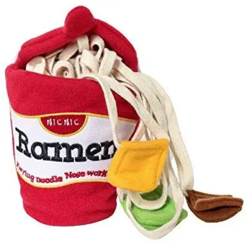 ChoChoCho Ramen Noodle Cup Nose Work Interactive Dog Plush Toy, Food Dispensing Toys, Hide Treat and Sniff Toy for Small and Medium Breed Dogs Cat Puppy ChoChoCho Ramen Noodle Cup Nose Work Interactive Dog Plush Toy, Food Dispensing Toys, Hide Treat and Sniff Toy for Small and Medium Breed Dogs Cat Puppy
