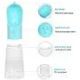 UPSKY Dog Water Bottle Portable Pet Water Bottle Leak Proof Dog Water Dispenser, Lightweight Dog Travel Water Bottle Bowl for Walking 400ml (Blue) UPSKY Dog Water Bottle Portable Pet Water Bottle Leak Proof Dog Water Dispenser, Lightweight Dog Travel Water Bottle Bowl for Walking 400ml (Blue)
