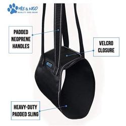 Max and Neo Dog Lift Support and Rehab Harness for Dogs with Weak Rear Legs - We Donate a Harness to a Dog Rescue for Every Harness Sold