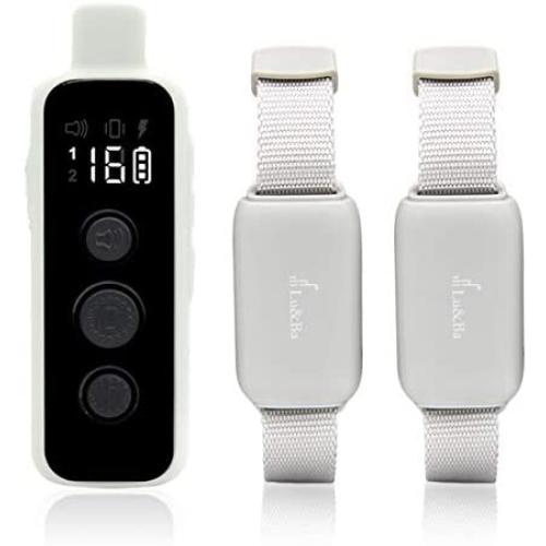 Epioneer Dog Shock Collar for 2 Dogs, Waterproof Rechargeable Electric Dog Training Collar with Remote for Small Medium Large Dogs,with 3 Training Modes