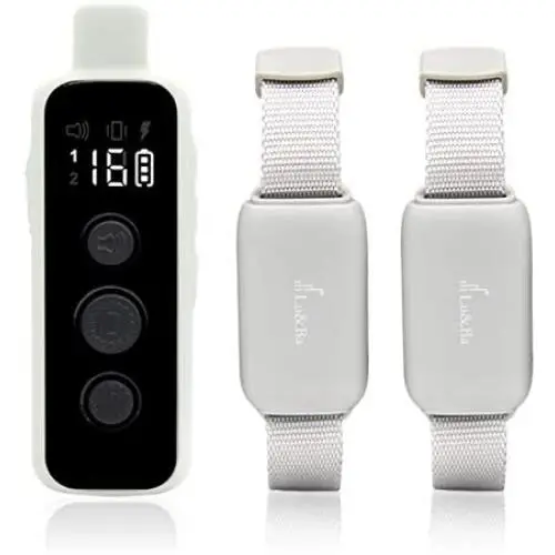 Epioneer Dog Shock Collar for 2 Dogs, Waterproof Rechargeable Electric Dog Training Collar with Remote for Small Medium Large Dogs,with 3 Training Modes