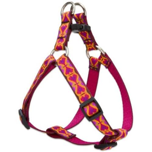 LupinePet Originals 3/4'' Heart 2 Heart Step In Dog Harness