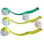 Ychaoya Pet Pick Up Training Ball Throwing Toys with Ball for Dogs/Cats, Random Color Delivery