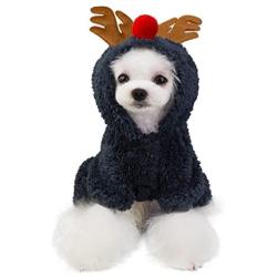 DDDW Dog Clothes Christmas Dog Costume Pet Hoodie Winter Dog Coat Small Dogs Warm Outfits Apparel Pet Clothes