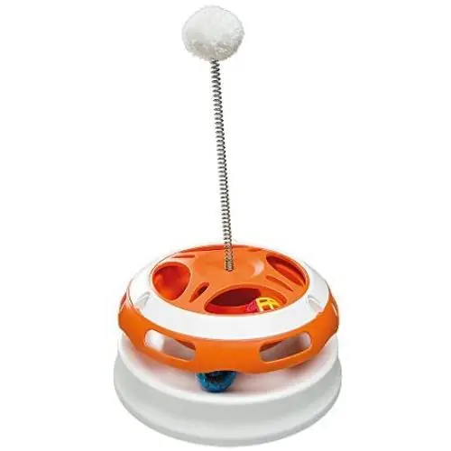 Ferplast Vertigo Cat Toy, White Ferplast Vertigo Cat Toy, White