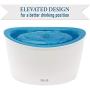 Zeus H2EAU Fresh & Clear Elevated Dog and Cat Water Fountain, Large, 6L Capacity, 91400A1