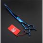 Purple Dragon 8 Inch Professional Pet Grooming Scissors Sets Dog Grooming Shear 1 Pc STRAIHT & 1 PcTHINNING & 2 Pcs Curved Scissors