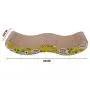 Tylu Cat Scratcher Cardboard Cat Scratching Toy Durable Scratching Pad 1 Pack Board with 2 Pack Catnip for Furniture Protector Tylu Cat Scratcher Cardboard Cat Scratching Toy Durable Scratching Pad 1 Pack Board with 2 Pack Catnip for Furniture Protector