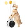 QQL Cat Toys for Indoor Cats Wheel Training Toys with Catnip Tumbler Balance Pet Toys Interactive Kitten Swing Toys Kitten Sports Educational Toys