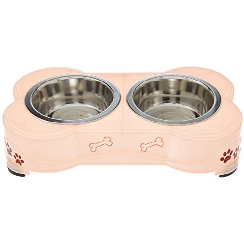 Loving Pets Dolce Diner Dog Bowl, Small, 1 Pint, Pink