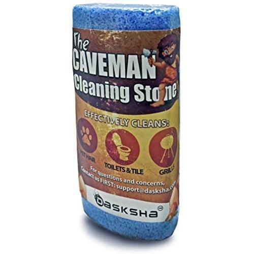 Pet Hair Remover for Car - 2 Pack - 4 Inch Pumice Stone Tool - Remove Dog Hair from Car Easily