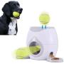 ShiLei Pet Interactive Toy Tennis Tossing Machine, Automatic Feeding, Reward Good Behavior, Keep Healthy, Prevent Obesity, Safe and Durable