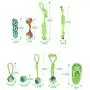 Dafang Handmade Rope Toy, Braided Cotton Blend Rope Outdoor Interactive Toy for Pulling, Chasing, Chewing, Training, Set of 9 Nearly Indestructible Dog Toys Dafang Handmade Rope Toy, Braided Cotton Blend Rope Outdoor Interactive Toy for Pulling, Chasing, Chewing, Training, Set of 9 Nearly Indestructible Dog Toys