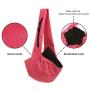 KINMBRA pet Sling Carrier for Dog cat up to 18 pounds Waterproof Tote Papoose Adjustable Padded Shoulder Strap with 3 Pockets for Outdoor Indoor Activity Weekend Travel