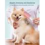 ARTOFUL Cat Brush for Shedding and Grooming Dog Brush for Shedding with Deodorization, Bacteriostasis Rounded Corners and Green Efficient Deshedding Tool for Long and Short Haired Pets