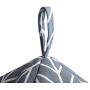 Hollypet Self-Warming 2 in 1 Foldable Comfortable Triangle Cat Bed Tent House, Grey