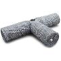 Feline Ruff Premium 3 Way Cat Tunnel. Extra Large 12 Inch Diameter and Extra Long. A Big Collapsible Play Toy. Wide Pet Tunnel Tube for Other Pets Too!