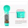 Dog Water Bottle, Portable Pet Water Bottle Leak Proof Puppy Water Dispenser with Drinking Feeder Food Container for Outdoor Walking, Hiking, Travel, Water Feeding Bowl for Dogs and Cats, Food Grade