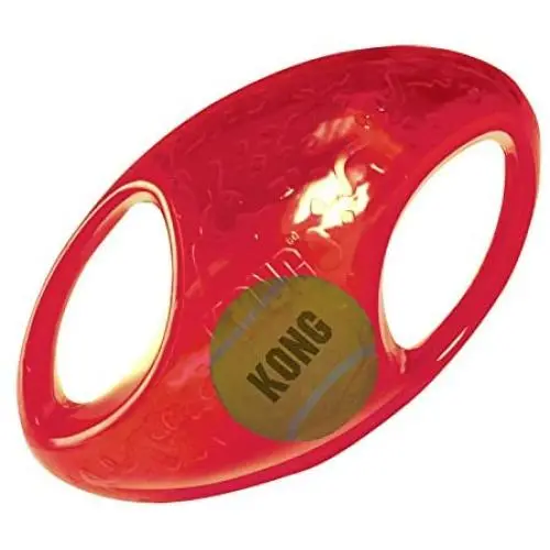 KONG Jumbler Football Dog Toy KONG Jumbler Football Dog Toy
