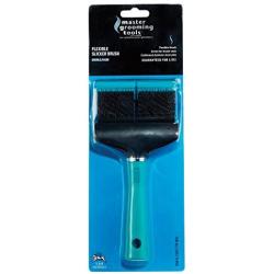 Master Grooming Tools Double-Sided Hard Flexible Slicker Brushes — Versatile Brushes for Grooming Dogs - Green, 8''L x 4''W