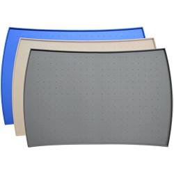 PetFusion Waterproof Pet Food Mat - (Multiple sizes for dogs & cats). FDA Grade Silicone [Superior Hygiene, Non-Toxic, Hypoallergenic, Multiple Sizes]