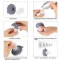 Dog Grooming Brush,Pet Shampoo Brush for Dogs and Cats,Pet Grooming Tool for Short and Long hair,Silicone Massage Bath Brush Promote Blood Circulation Pet Bath Massage Brush Removes Loose Hairs