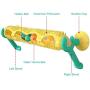 BHSHOP Cat Tracks Cat Toy Pet Interactive Toy Cat Scratching Tickle Toy with Catnip Glowing Balls