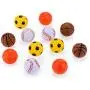 Chiwava 12 Pack 1.6 Inch Soft Rubber Foam Cat Toy Ball Sponge Sport Balls Kitten Interactive Toy Assorted Color Chiwava 12 Pack 1.6 Inch Soft Rubber Foam Cat Toy Ball Sponge Sport Balls Kitten Interactive Toy Assorted Color