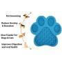 Cestbella Lick Mat for Dogs, Dog Lick Mat for Anxiety, Dog Bath Holes Device, Fun Alternative to Slow Feeder Dog Bowls for Pet Bathing, Small Holes for Hay