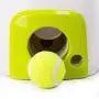 RICKYZHU Automatic Ball Launcher Pet Dog Launcher Tennis Ball Toy Interactive Fetch Chucker Thrower ABS RICKYZHU Automatic Ball Launcher Pet Dog Launcher Tennis Ball Toy Interactive Fetch Chucker Thrower ABS