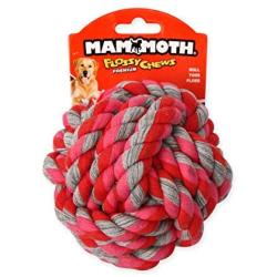 Mammoth Pet Products Medium 4.75'''' Monkey Fist Ball, multicolored (20087F)