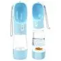 Szxc Portable Dog Water Bottle with Feeder & Food Compartment - Puppy Pets Outdoor Walking, Hiking, Travel Water Dispenser - Leak Proof, BPA Free Szxc Portable Dog Water Bottle with Feeder & Food Compartment - Puppy Pets Outdoor Walking, Hiking, Travel Water Dispenser - Leak Proof, BPA Free