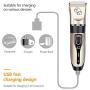 Decdeal Electric Pet Grooming Hair Clipper Rechargeable Cordless Dog Cat Rabbit Low Noise Hair Trimmer Cutter Kit