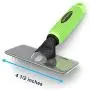 Slicker Dog Brush for Shedding Short Hair & Long Hair - Cat Brush & Dog Grooming Supplies, Deshedding for Single or Double Coated Dogs & Cats - Undercoat Rake for Your Pet