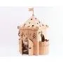 Personalized Cardboard Cat House with Balcones. Cat Furniture. Cat Fortress.