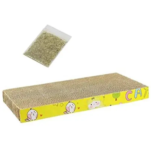 HN HAIINAA Large Pet Cardboard Cat Scratcher