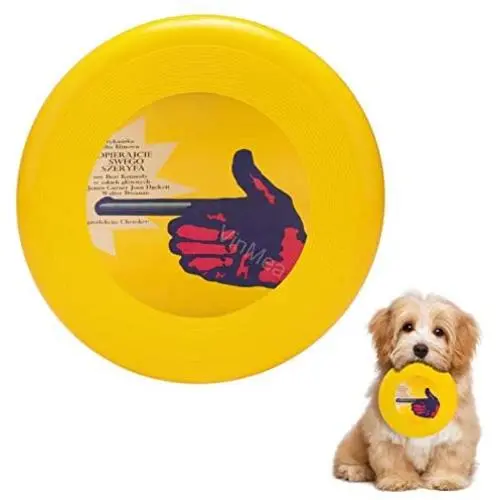 Pet Frisbee Flying Disc Dog Toy - Multifunction Support Your Local Sheriff 1969 Bronislaw Zelek Polish A1 Film Poster Pet Frisbee Flying Disc Dog Toy - Multifunction Support Your Local Sheriff 1969 Bronislaw Zelek Polish A1 Film Poster