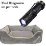 Keyfit Tools GlowMax Ringworm & Fungus Detection for Dogs, Cats, Clothing Bedding Furniture. Find Ringworm & Athletes Foot at The Source Avoid Reinfection & Target Cream & Shampoo Treatments