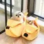 WarmShe Pet Cat Bed House Cute Banana, Warm Soft Punny Dogs Sofa Sleeping Playing Resting Bed, Lovely Pet Supplies for Cats Kittens