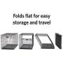 New World Folding Metal Dog Crate; Single Door & Double Door Dog Crates