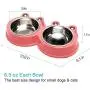 Durable Stainless Steel Dog Bowl Food Water Feeder Non-Slip Design Resistant Silicone Mat Non Slip Design Prevent Slipping for Little Size Dogs/Cats Like Chihuahua/Bulldog/Poodle and More (Pink) Durable Stainless Steel Dog Bowl Food Water Feeder Non-Slip Design Resistant Silicone Mat Non Slip Design Prevent Slipping for Little Size Dogs/Cats Like Chihuahua/Bulldog/Poodle and More (Pink)