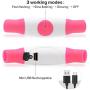 Domi USB Rechargeable LED Dog Collar - Light Up Dog Collars Glow in The Dark Dog Collars Adjustable TPU/Silicone Led Collars Keep Your Pets Be Seen & Be Safe