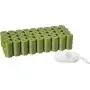Amazon Basics Scented Dog Poop Bags with Dispenser and Leash Clip, Standard and EPI Additive