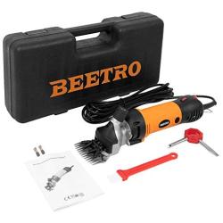 BEETRO 500W Electric Professional Sheep Shears, 6 Speeds Sheep Clippers for Sheep Alpacas Goats and More, and Sheep Shears with an Extra Set of Shearing Blades