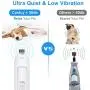 DYD Dog Nail Grinder Professional,Upgraded 2-Speed Electric Rechargeable Dog Claw Care Painless Paws Grooming,Noise-Free Pet Nail Trimmer for Small Medium Large Dogs Cats Pets DYD Dog Nail Grinder Professional,Upgraded 2-Speed Electric Rechargeable Dog Claw Care Painless Paws Grooming,Noise-Free Pet Nail Trimmer for Small Medium Large Dogs Cats Pets