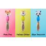 Yap&Meow Pet Animal Shape Plush Plus Rubber Chew Toys