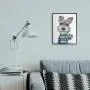 Stupell Industries Sassy Scotty Dog Talk to The Paw Quote Family Pet Wall Art, 16 x 20, White Stupell Industries Sassy Scotty Dog Talk to The Paw Quote Family Pet Wall Art, 16 x 20, White